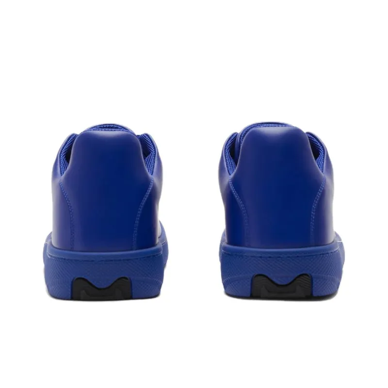 Burberry Low Top Skateboard Shoes Women's Blue-4