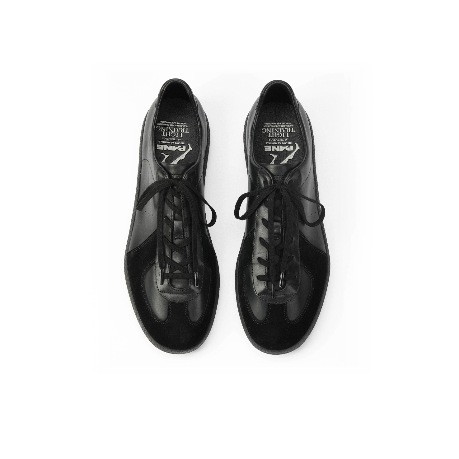 PANE LIGHT TRAINING スエードレザースニーカー 男女OK PANE Light Training Collection NINJA ASSASSIN Slip Resistant