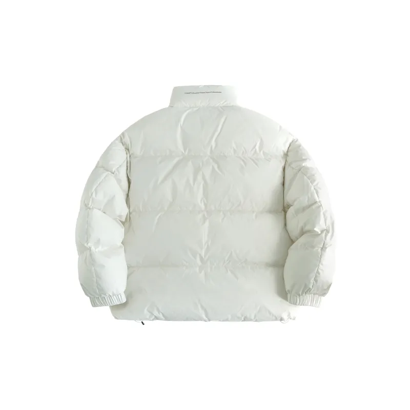 BLUELANDINC Down Jacket Unisex Black-4