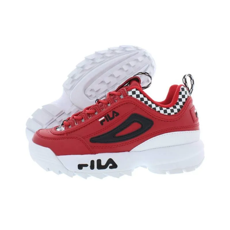 FILA Disruptor 2 Premium RT Big Kid 'Checker'-3