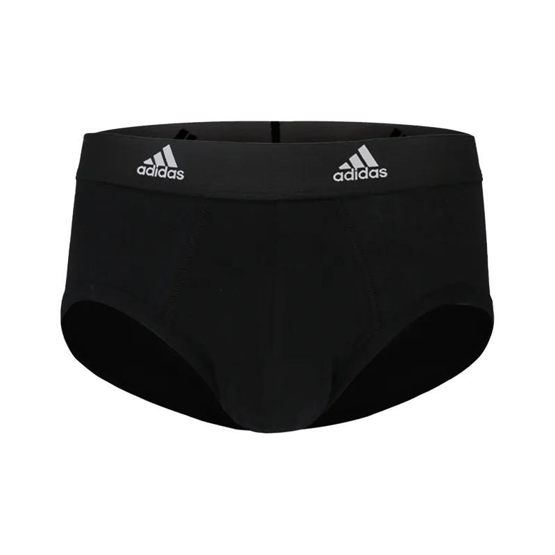 Adidas Skin Friendly, Breathable, Quick Drying, Abrasion Resistant Men's 3 Pack Black-1