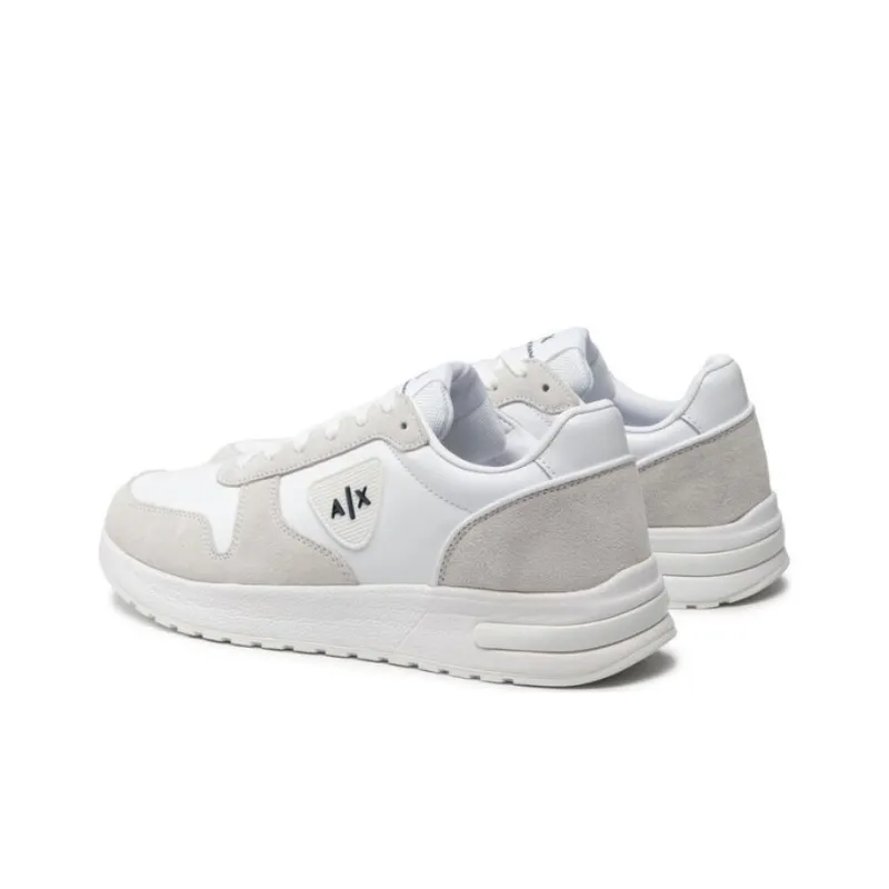 ARMANI EXCHANGEAE Low Top Casual Shoes Men's White Gray-3