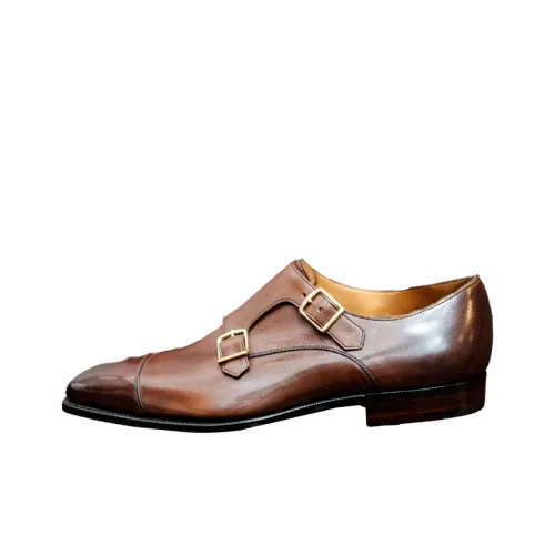 GAZIANO GIRLING Dress Shoes Men Low-Top Oak Brown