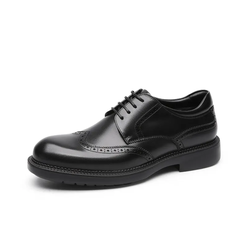 CROWN Dress Shoes Men's One Yard Larger-1