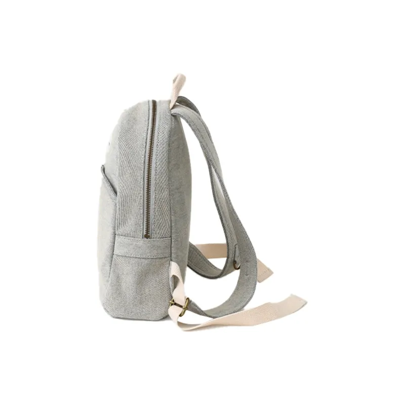 GOOD BAI Polyester Backpack Small Size Unisex Gray/Blue-1