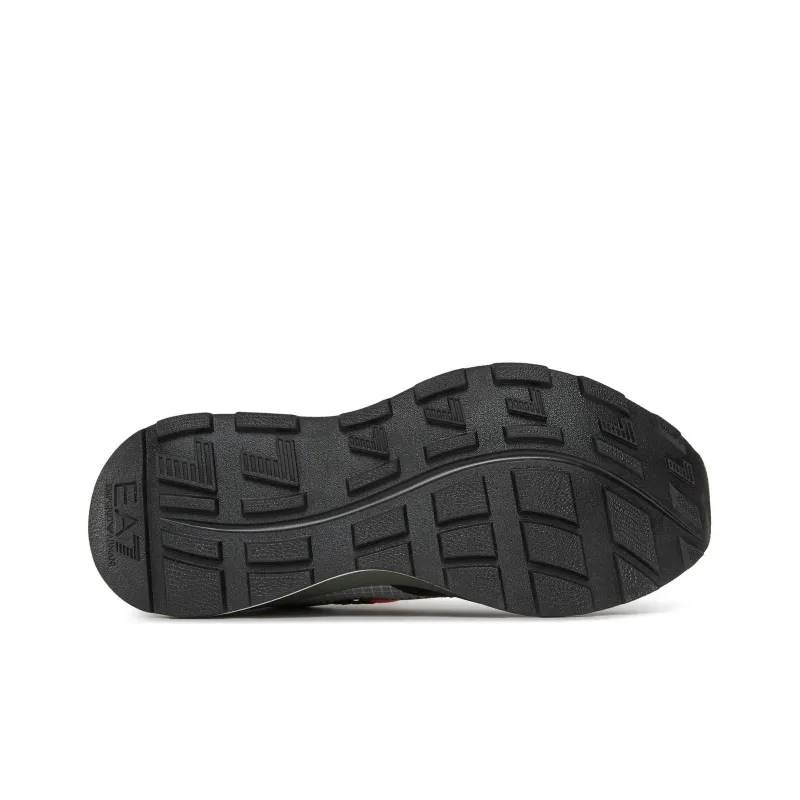 EMPORIO ARMANI Low Top Casual Shoes Men's Black Green-5