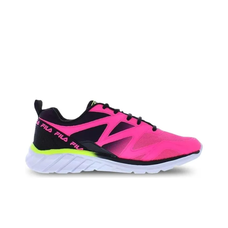 FILA Memory Galaxia 5 Pink Black Yellow Women's-1