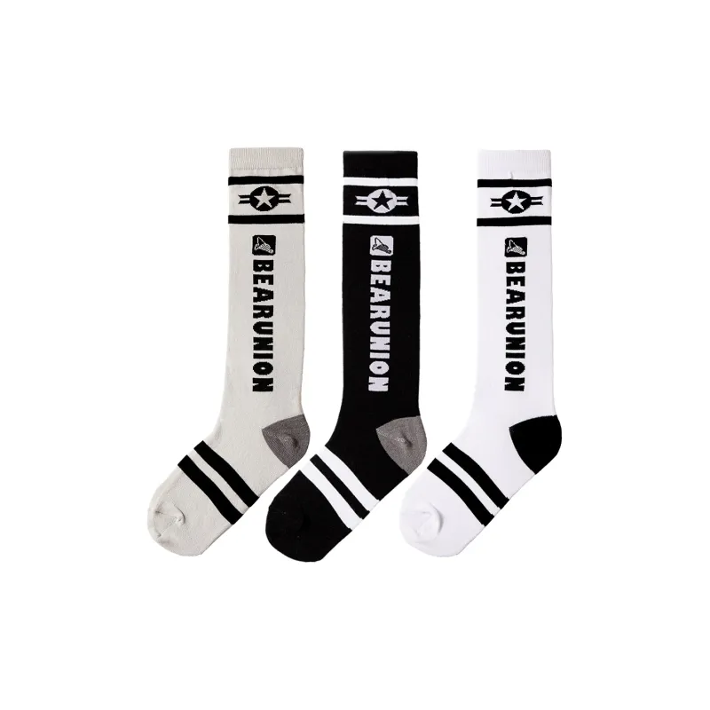 BEAR UNION Knee High Socks Unisex Combo Set-26