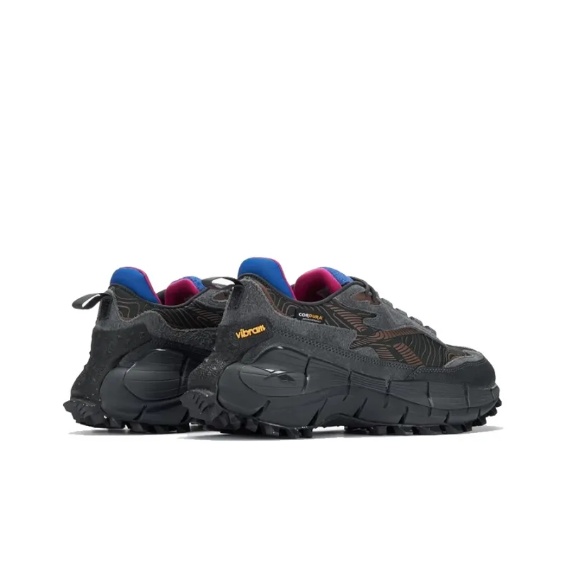 Reebok Zig Kinetica 2.5 Edge 'Pure Grey Collegiate Brown'-1