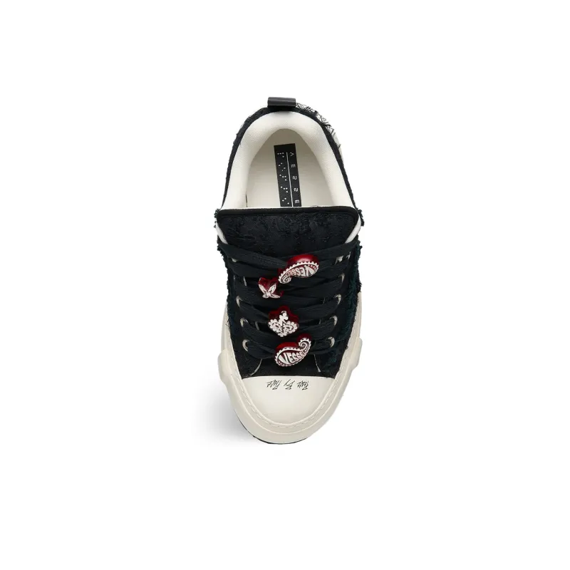 VESSEL Phantom Nougat Slip Resistant Low Top Skateboard Shoes Unisex-3