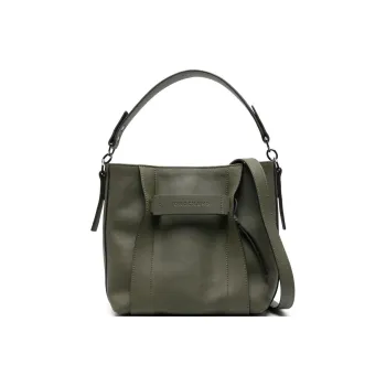 LONGCHAMP Small 3D Leather Crossbody Bag