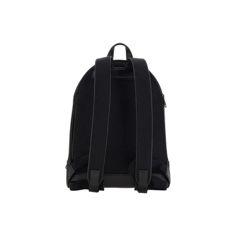 Paul Smith Paul Smith Shadow Stripe Series Cow Leather Double-Shoulder Backpack Regular Men's Black-3