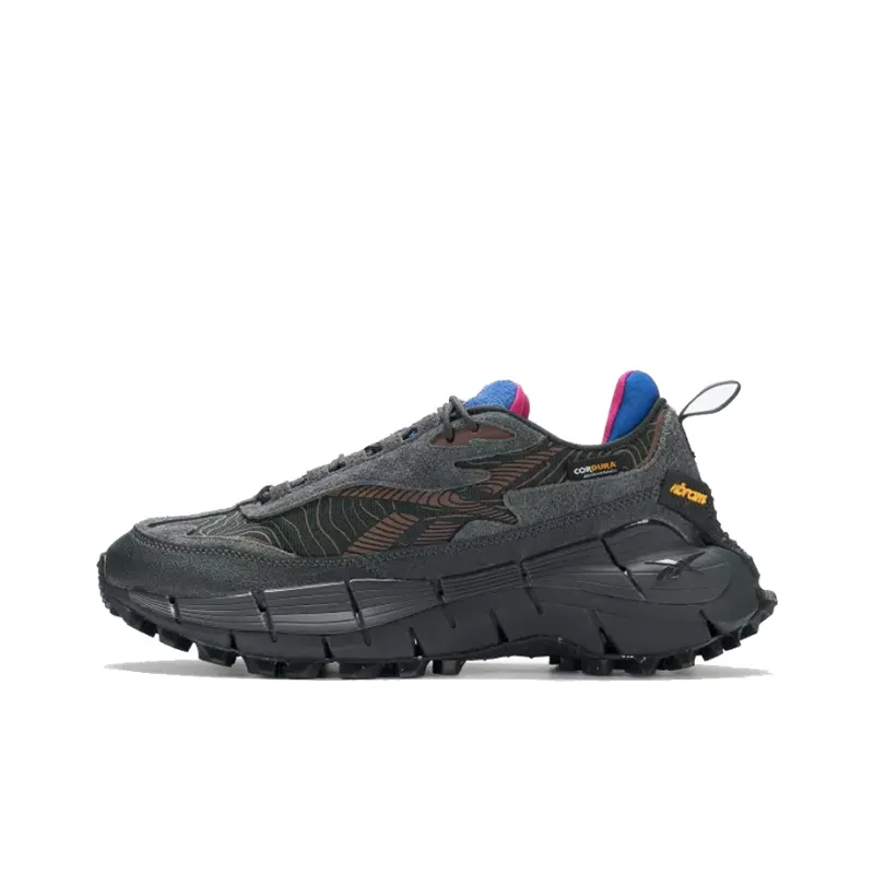 Reebok Zig Kinetica 2.5 Edge 'Pure Grey Collegiate Brown'-0