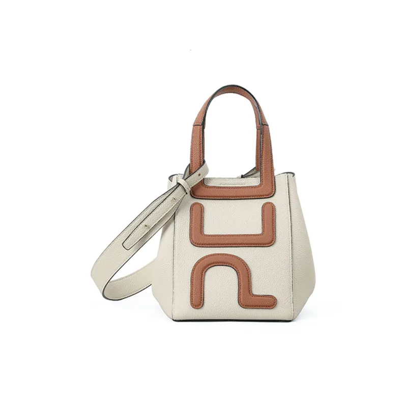 PIERRE CARDIN Leather Tote Bag Versatile Commute Shoulder Bag Women's-2