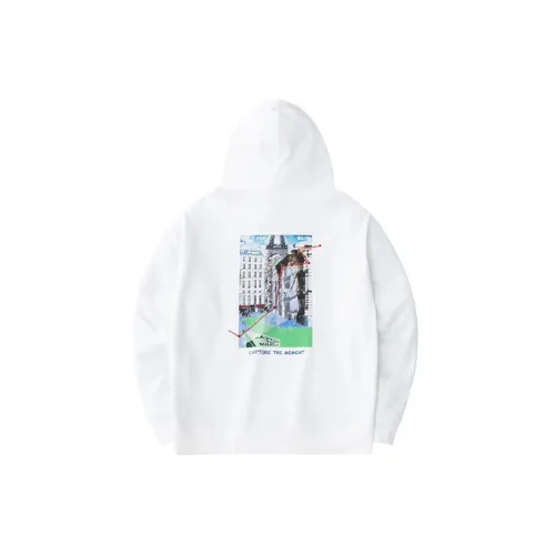 ANTA Life Collection Sweatshirts Unisex Ivory White