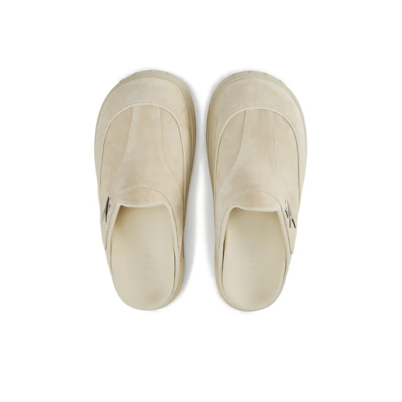RASS DARTS 02 Müller Wrap toe Slippers Unisex Khaki-3