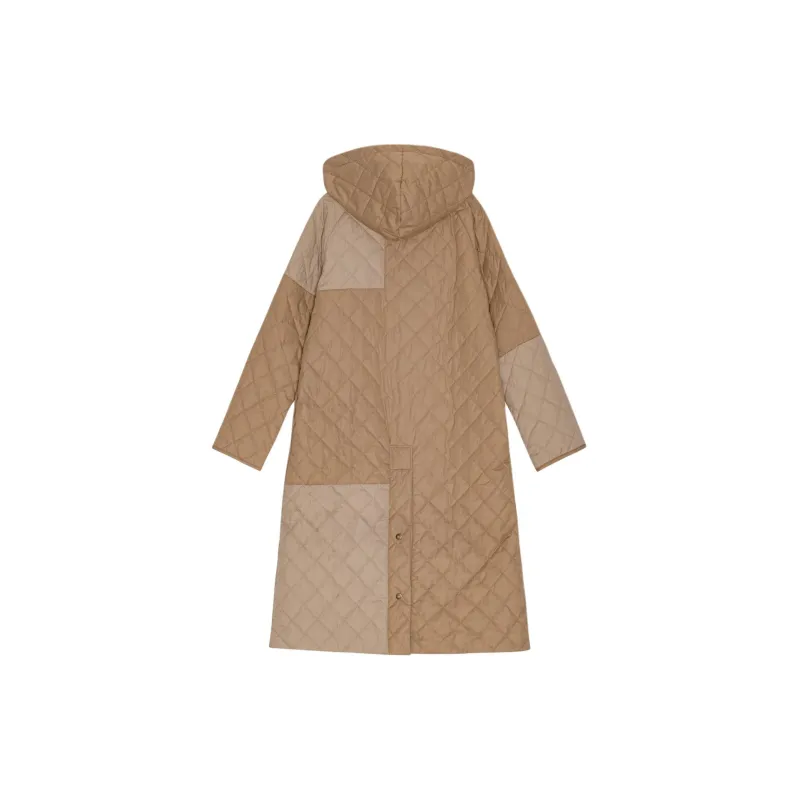 GANNI x BARBOUR FW23 Coats Women's Brown-1