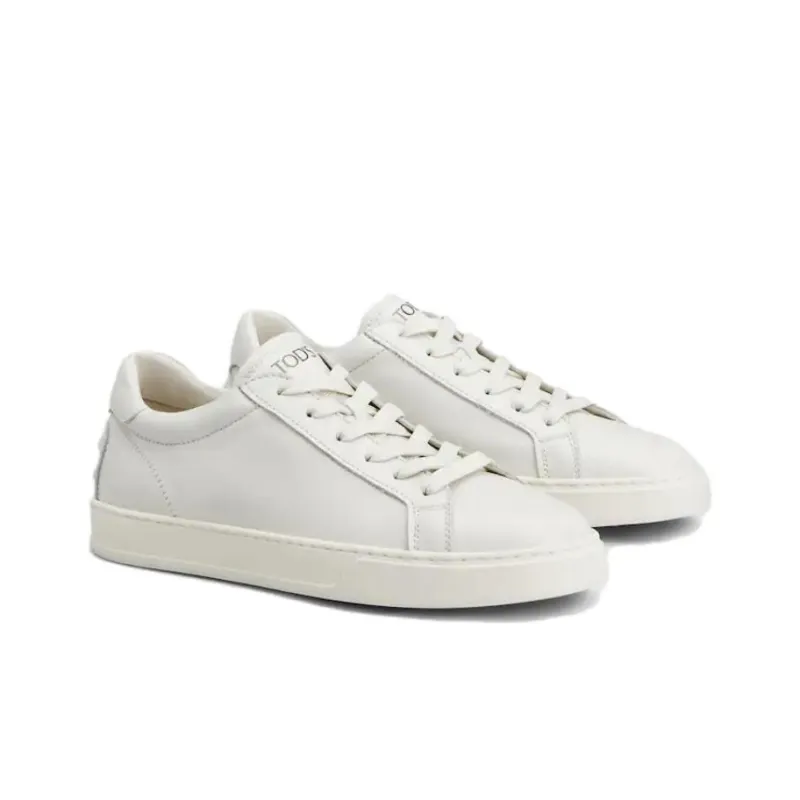TOD'S Round Toe Lace Up Sneakers-2