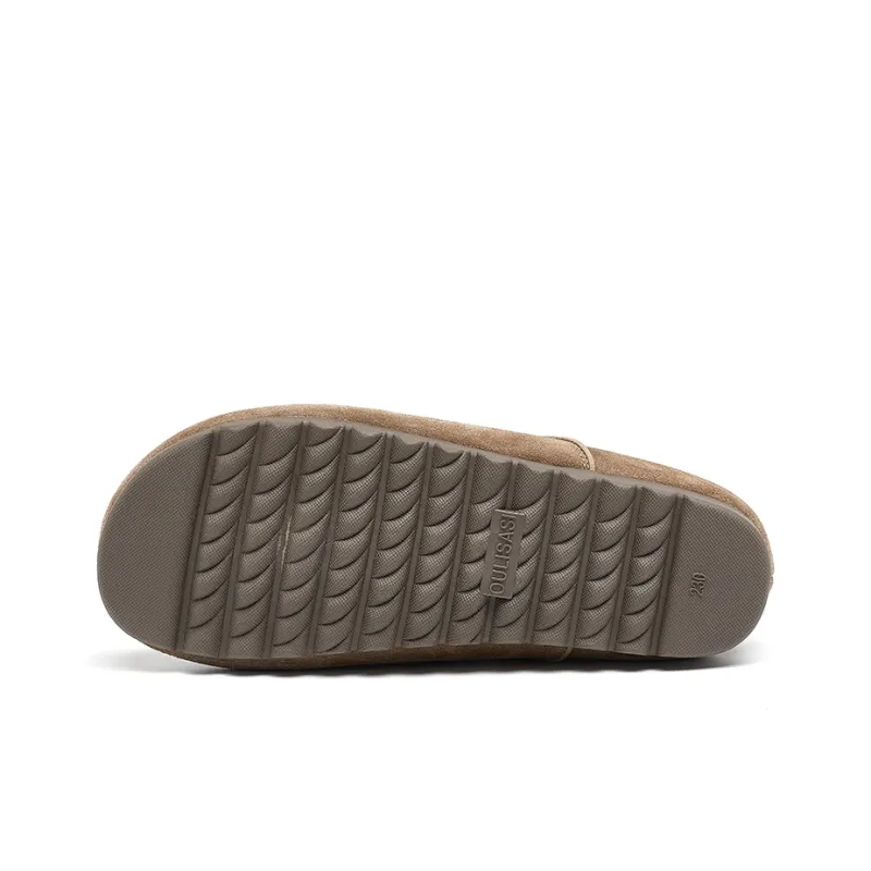OULISASI Low Top Casual Shoes Women's Brown-4
