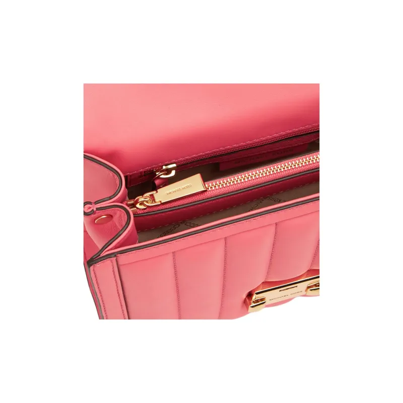 MICHAEL KORS Sheepskin Envelope Bag, Shoulder Bag, Crossbody Bag Tubas Women's Rose Tea Pink-3