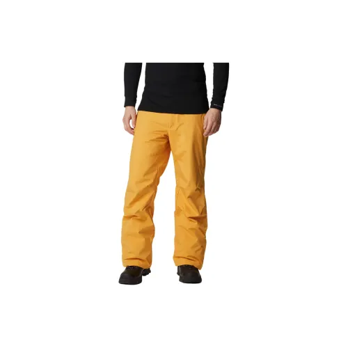 Columbia Ski Pants Men Yellow