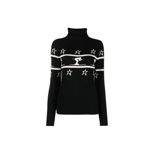 PERFECT MOMENT Little Skier Intarsia Wool Jumper