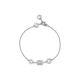 Bracelet - silver white