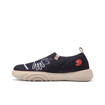U.IN Painted Travel Shoes Toledo 15 Love Collection Casual Shoes Unisex