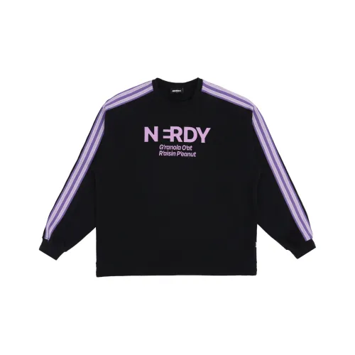 Nerdy Sweatshirts Unisex Black