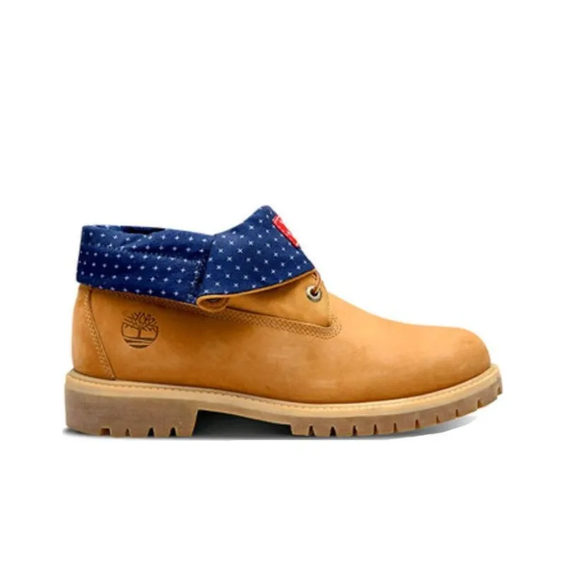 Timberland Roll Top Boots Basic 'Wheat Blue'-1