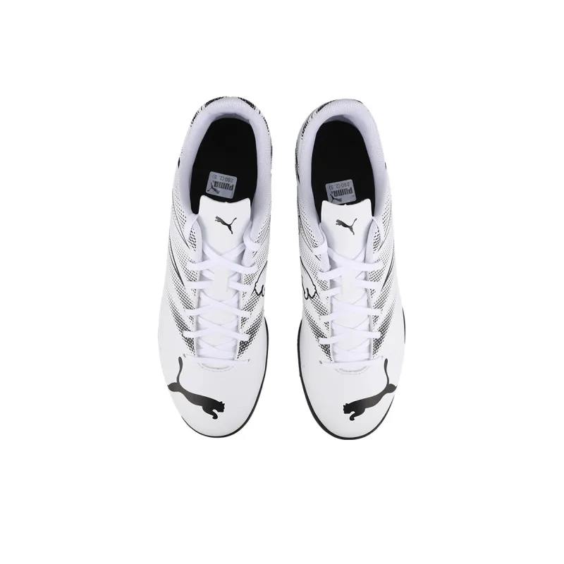 PUMA Attacanto TF Turf Soccer Shoes Men's White-3