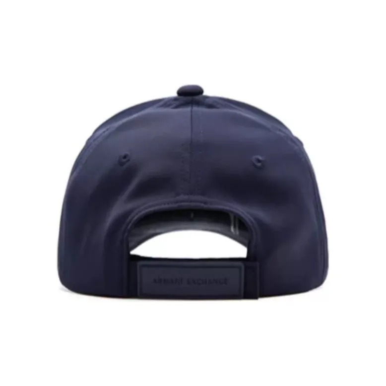 ARMANI EXCHANGE Elastomultiester Baseball Caps Men's Navy Blue-2