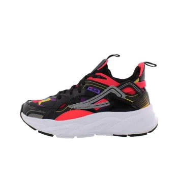FILA Hallasan 90 Anti Slip Wear Resistant Low Top Casual Shoes Women's Black