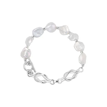 RIDEAUS Freshwater Pearl Trendy And Cool Minimalist Style Unisex
