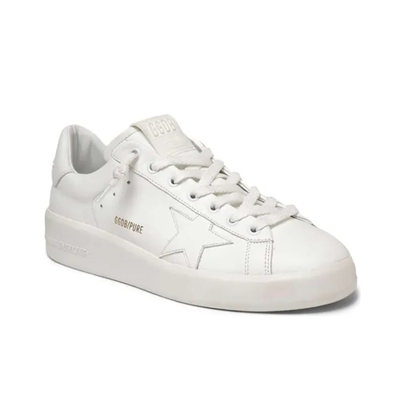 Golden Goose Purestar Stylish Skateboarding Shoes Women's White-1