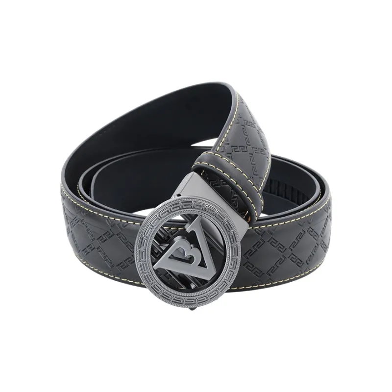 NINE NAIL Leather Belts Men-2