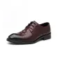 Burgundy Unlined Shoes