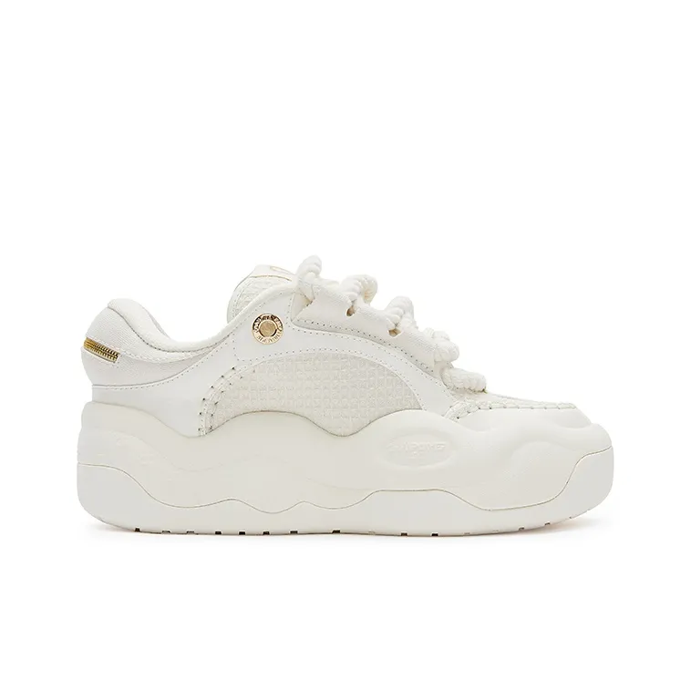 Champion CloudNine V1 Cloud Cotton Shoes Low Top Skateboard Shoes Women's Ecru-1