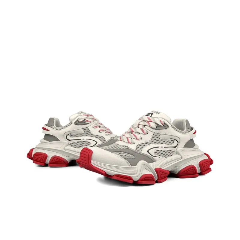 XIE SHE Height Increasing Abrasion Resistant Lightweight Low Top Chunky Sneakers Women's-21