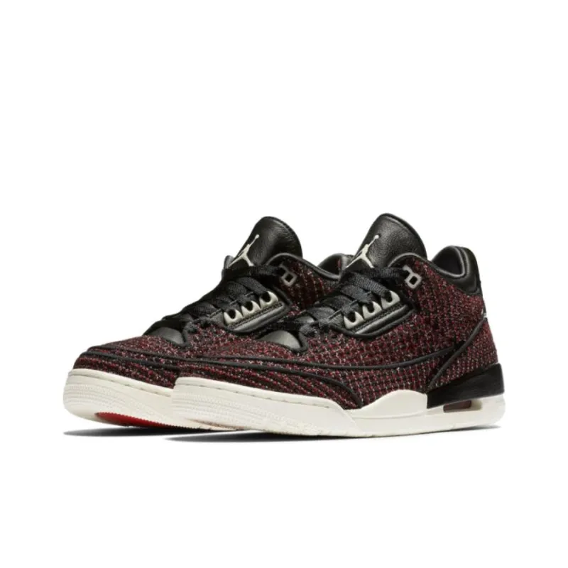 JORDAN 3 Retro Awok Vogue University Red Women's-2