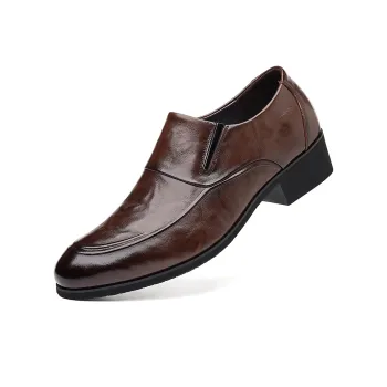 ZUWUDONG Dress Shoes Men Low Top Black/Brown