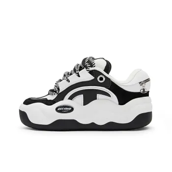 Champion CloudNine V1 Cloud Cotton Shoes Anti Slip Wear Resistant Low Top Skateboard Shoes Women's Black White