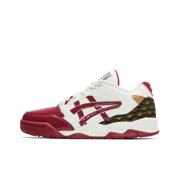 Asics Gel Fuse Basketball Shoes 'White Red'
