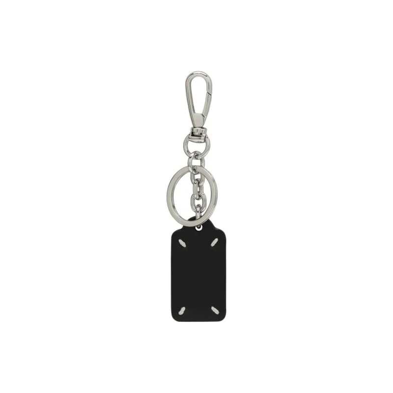Maison Margiela Four Stitch-logo Leather Key Chain-1