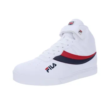 FILA Vulc 13 Warm Slip-Resistant Mid-Top Skateboard Shoes Men's White