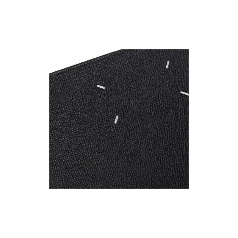 Maison Margiela Cow Leather Clutch Unisex Black-3