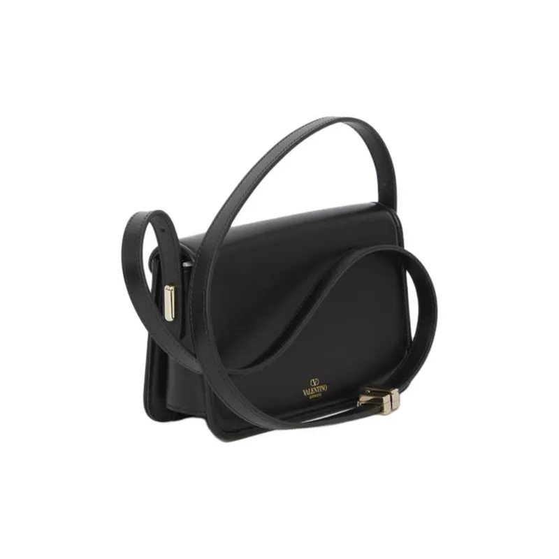 Valentino GARAVANI Calfskin Handbag Shoulder Bag Women's Black-1