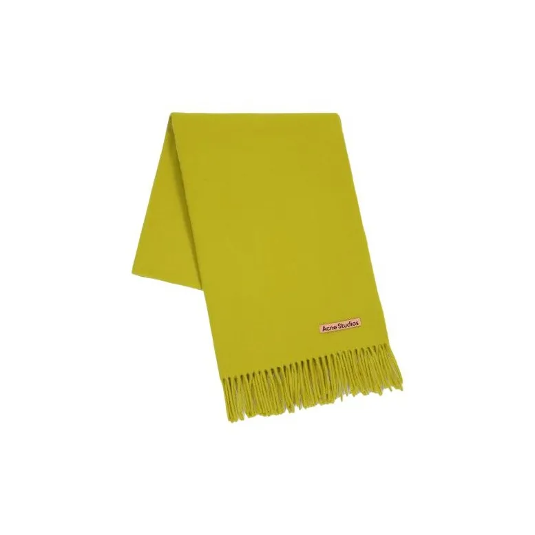 Acne Studios Fringed edge Wool Scarf-2