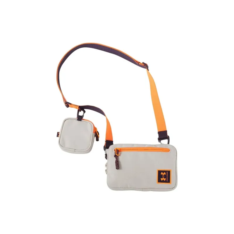 Under Armour Polyester Shoulder Bag, Crossbody Bag Trumpets Unisex Mist White-3
