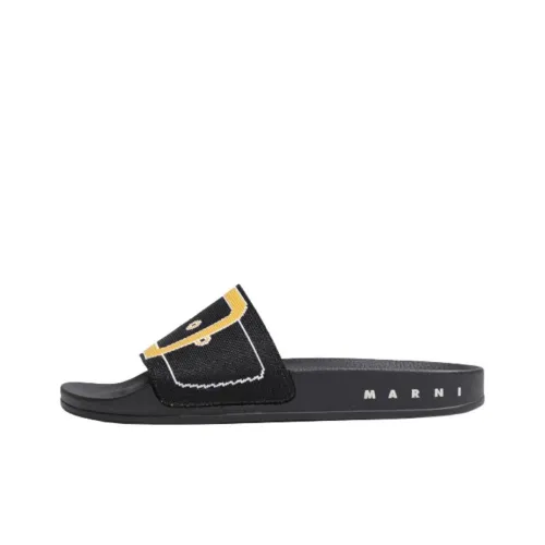 MARNI Slide 'Black Belt'